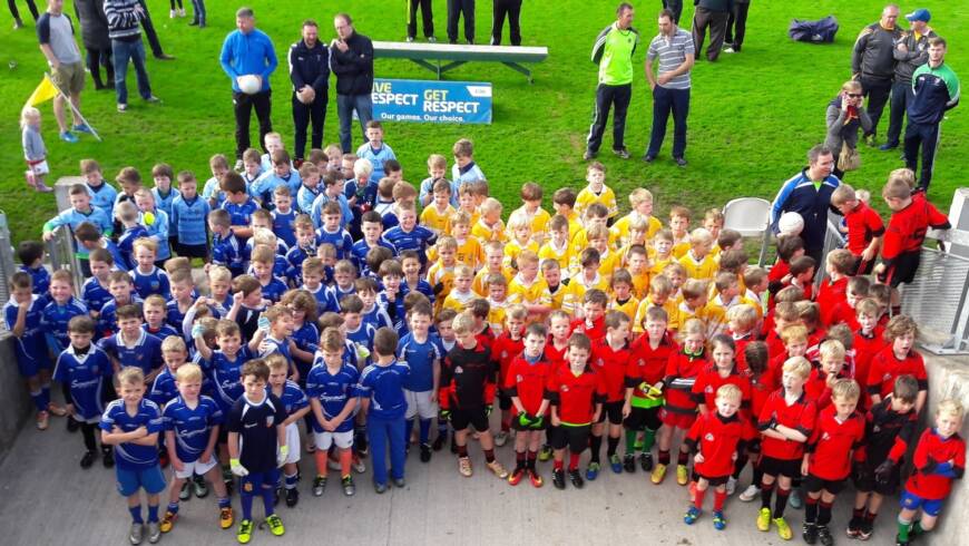 Offaly GAA ran a very successful U8 Football blitz in O’Connor Park last Sat morning