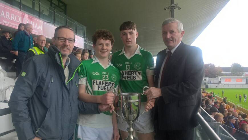 Ferbane/Belmont win 12th Offaly Minor Title