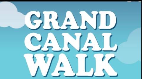 “These boots are made for walking!” Calling all to “The Grand Canal Walk”