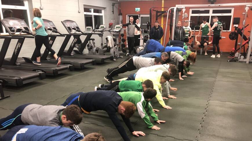 Youth S&C Workshop in Ferbane GAA Club