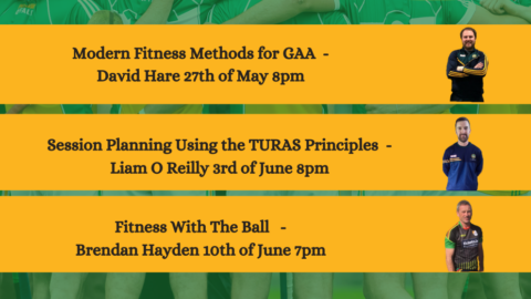 More Offaly GAA Coaching Webinars Coming Up