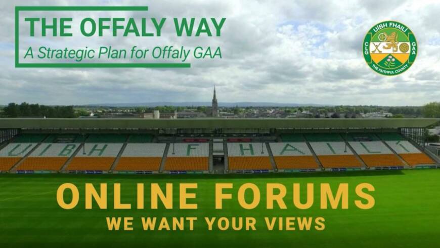 Have Your Say – Online Workshops For Offaly’s Strategic Plan