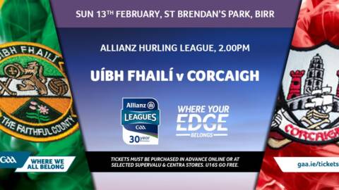 Offaly To Host Cork In St Brendan’s Park