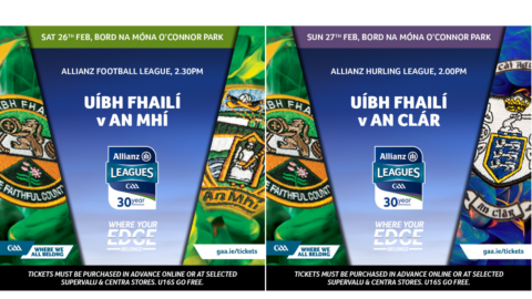 Both Offaly Senior Teams Have Home Games