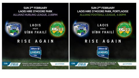 Double-Header For Offaly In Portlaoise This Sunday