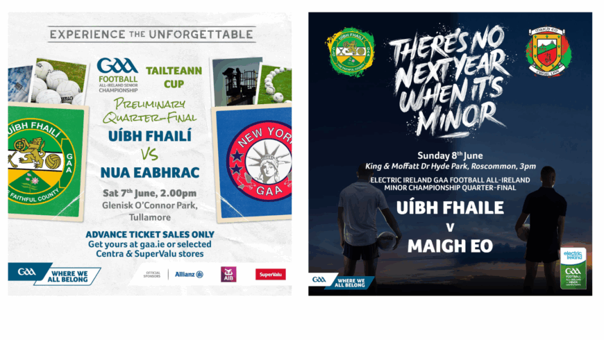 Ticket Info For Tailteann Cup & MFC Q/Final Games