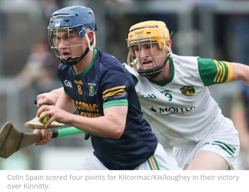 Doubles scores victory for Doubles Ks over Kinnitty