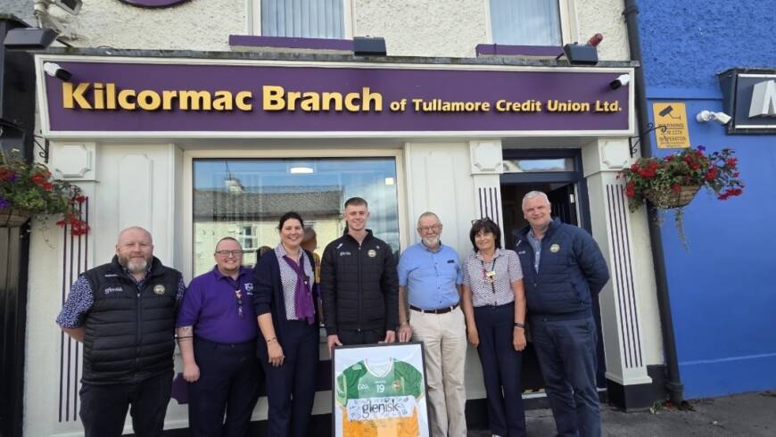 Offaly GAA Honours Kilcormac Credit Union with Special Anniversary Presentation