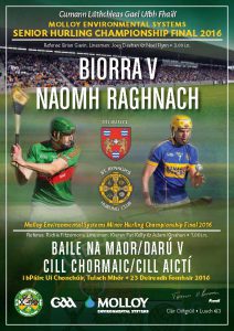 56 Page Colour Programme for This Years County Hurling Finals
