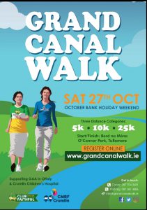 “These boots are made for walking!” Calling all to “The Grand Canal Walk”
