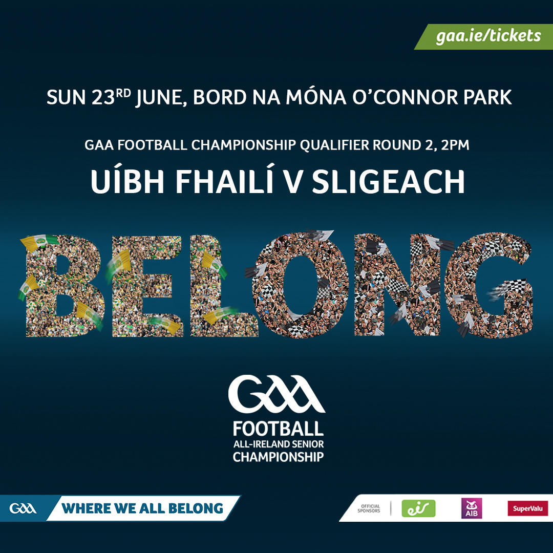 Offaly Team to play Sligo Announced