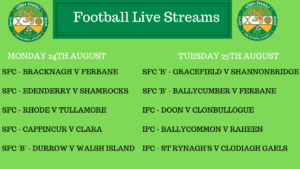 Action Returns – 10 Games ‘Live’ On Mon & Tues Evening