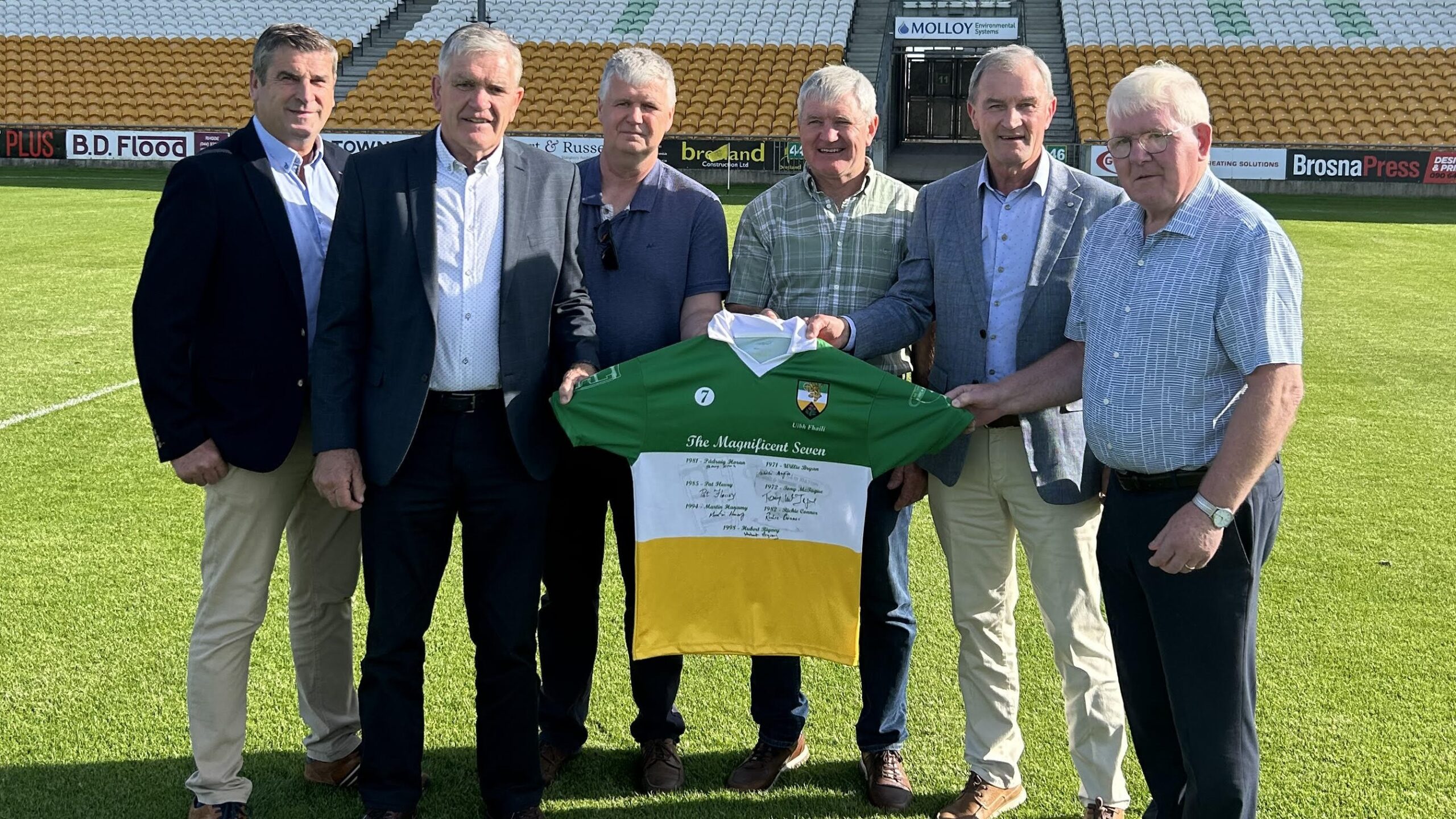 ‘The Magnificent 7’ – Win A Unique Signed Offaly GAA Jersey